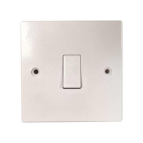 Appareillage Square Edge blanc - prises et interrupteurs ABI et Europa