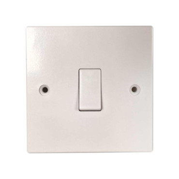 Appareillage Square Edge blanc - prises et interrupteurs ABI et Europa