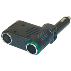Double adaptateur allume-cigare 12 V avec fusible et témoin