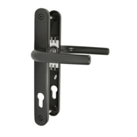 Poignée de porte PVC entraxe 210 mm - 3 finitions