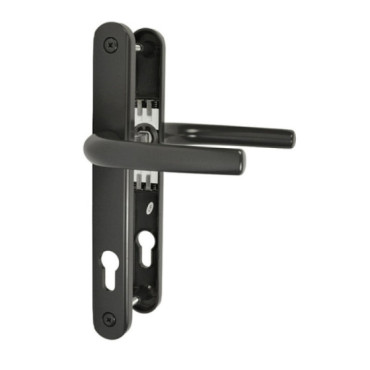 Poignée de porte PVC entraxe 210 mm - 3 finitions