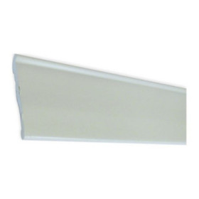 Plinthe adhésive PVC 48 mm x 2,5 m - blanc, crème ou chêne clair
