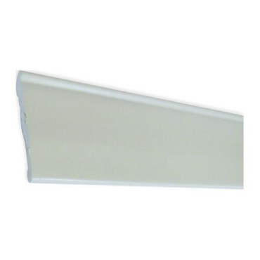 Plinthe adhésive PVC 48 mm x 2,5 m - blanc, crème ou chêne clair