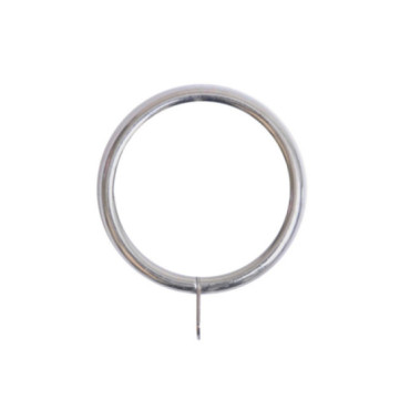 Accessoire de tringle à rideaux Ø 28 mm nickel brossé - 5 pièces