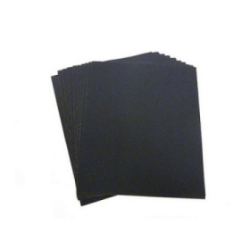 Papier abrasif Silverline grain 120 - lot de 10 feuilles