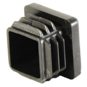 Embout caoutchouc pour tube carré - 22 ou 38 mm