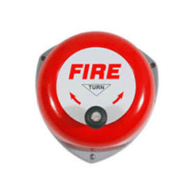 Cloche d'alarme incendie manuelle à manivelle