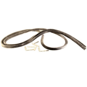 Joint de porte de four universel - 2 m avec clips d'angle