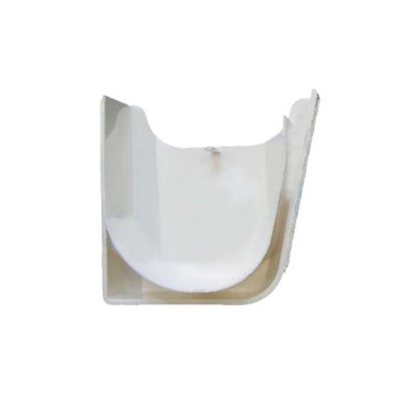 FOND GOUTTIERE DROIT BLANC