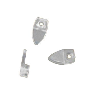 Taquet plastique translucide