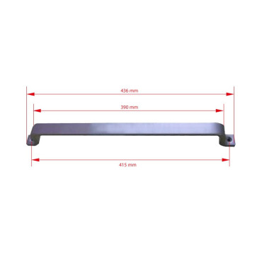 Porte serviette alu