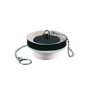 Bonde avec grille et bouchon