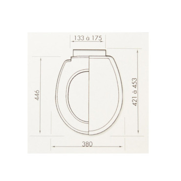 Abattant WC