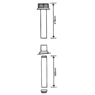 Cheminée pour Morco D61
