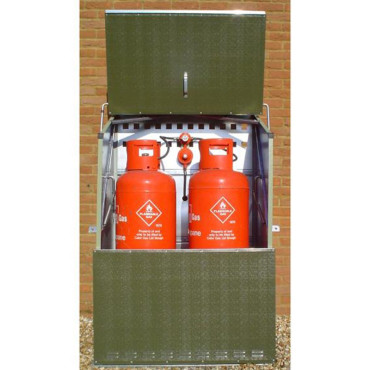 Coffre 2 bouteilles de gaz