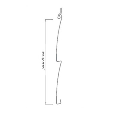 Lame bardage LB233 lin