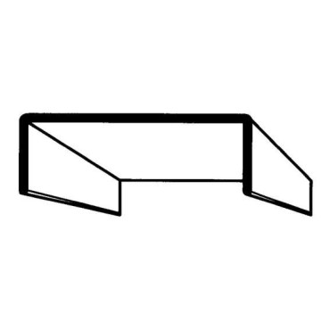 Profil 22mm de porte