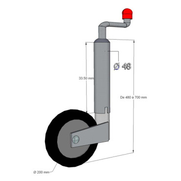 ROUE JOCKEY C148
