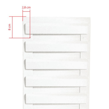 Volet persienne blanc 1092x281 mm